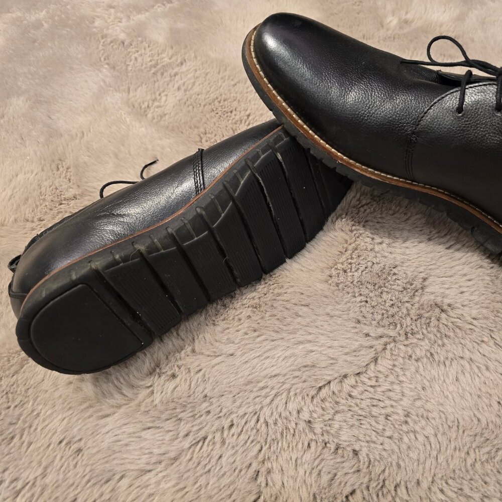 Hush Puppies men black US9 Oxford style - Picture 5 of 7